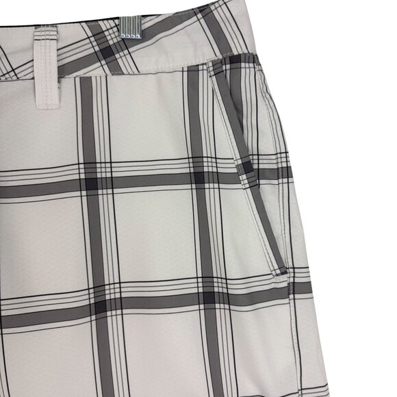 Quicksilver Shorts Men's 36 Amphibian Hybrid Board Shorts Lined Pockets Plaid - Picture 3 of 12